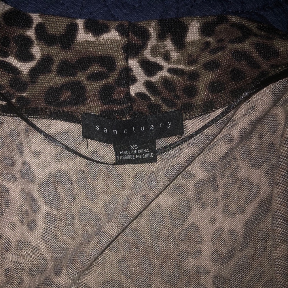 Sanctuary Animal Print Cardi - Picture 5 of 7